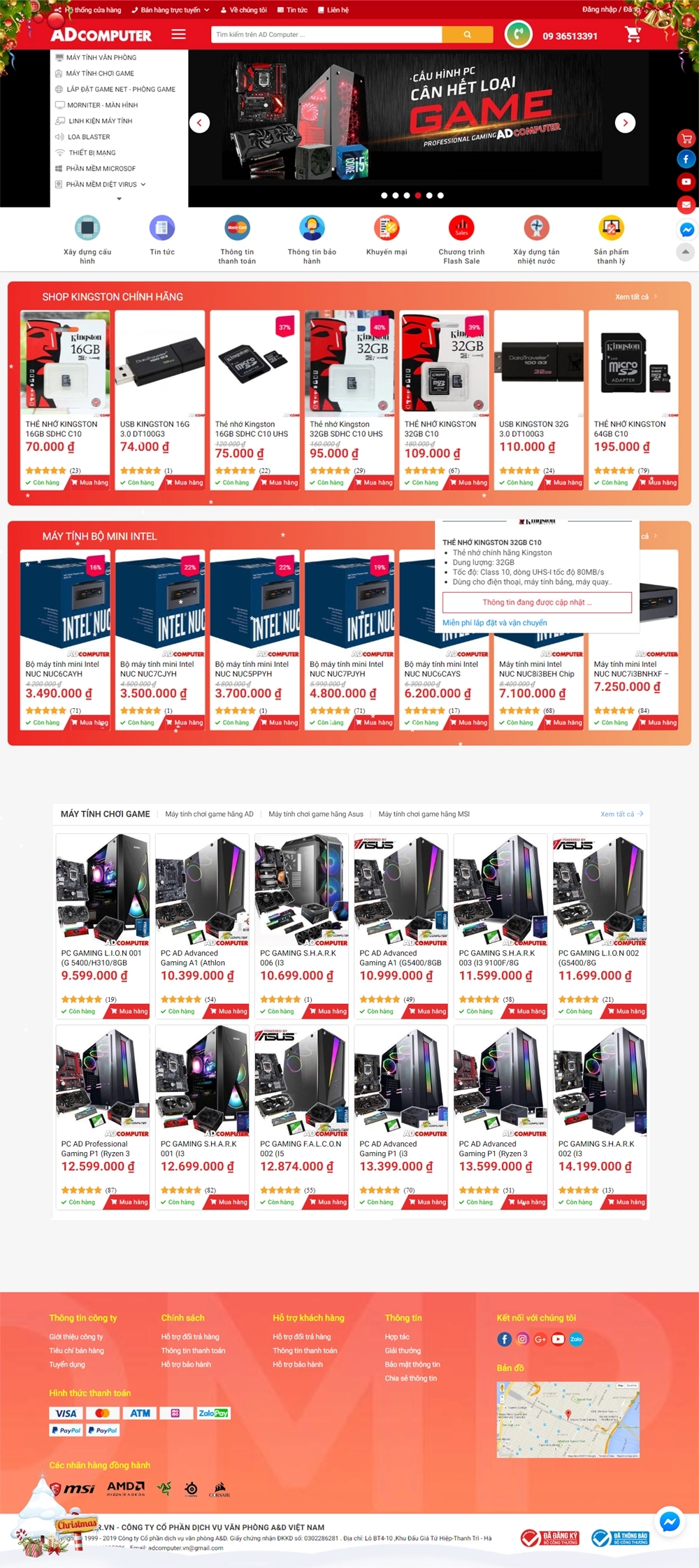 WEBSITE BÁN HÀNG AD COMPUTER 34