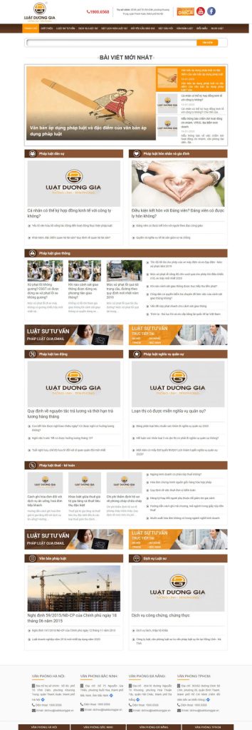 WEBSITE DOANH NGHIỆP LUẬT DƯƠNG GIA 5