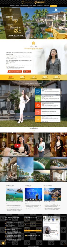 LANDING PAGE NGỌC THƠ REALTY 1