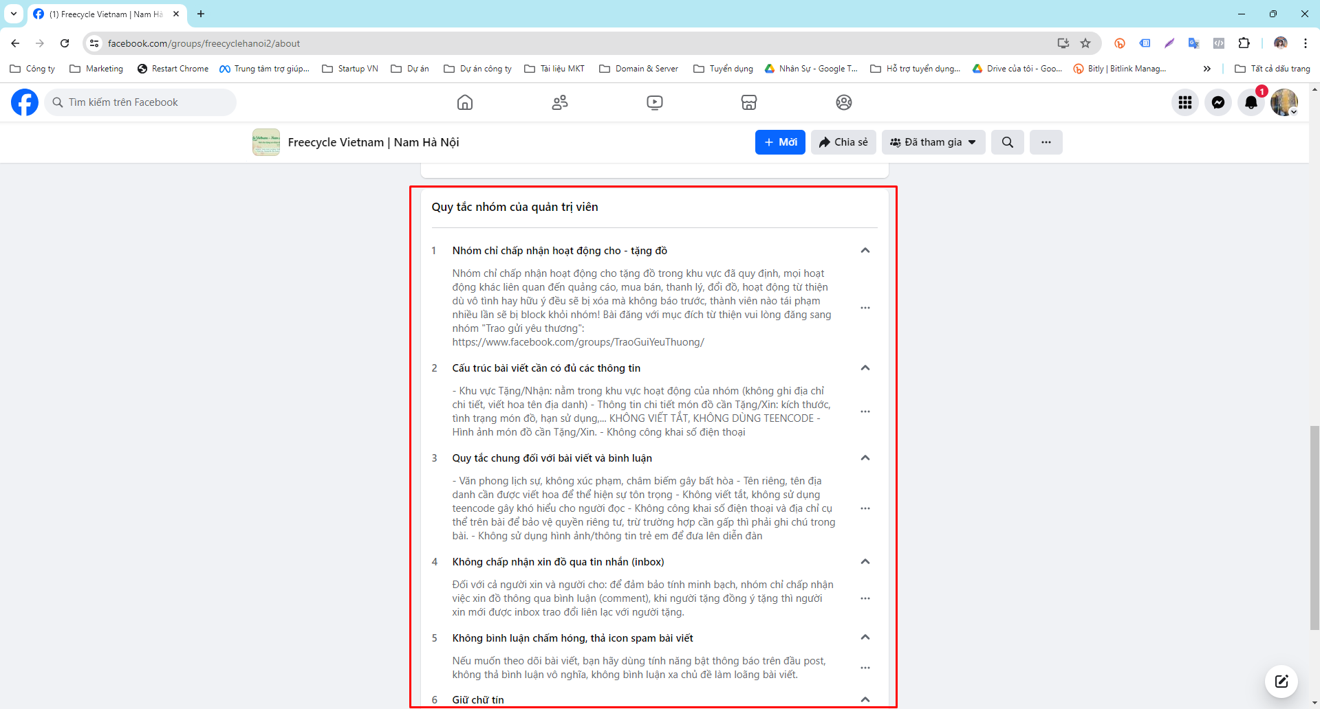 CÁCH ĐỌC NỘI QUY NHÓM TRÊN FACEBOOK 2